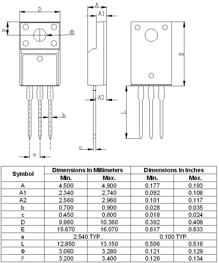 TO-220F - Vseei 韦盛半导体
